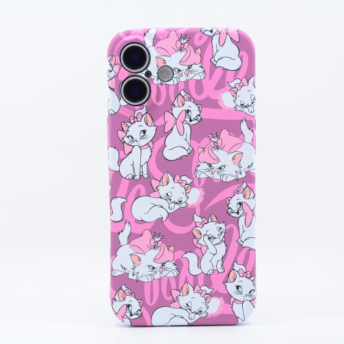 LUXO for iPhone16Pro cases PC shell Pink Cat